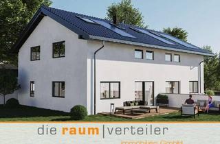 Doppelhaushälfte kaufen in 83052 Bruckmühl, Halbes Haus, volles Glück: Neu gebaute Doppelhaushälfte für Ihre Familie