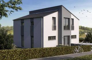 Haus kaufen in 42489 Wülfrath, Wohnen mit Stil: Energiesparend, Modern, Doppel-Pultdach-Meisterwerk