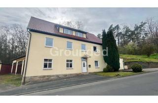 Haus kaufen in Lohrer Straße, 96176 Pfarrweisach, Großzügiges Anwesen mit Wohnhaus, diversen Fahrzeughallen und Gartengrundstück in Pfarrweisach