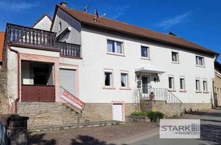 Haus kaufen in 97922 Lauda-Königshofen, Messelhausen: Großes Wohnhaus mit Laden, Scheune, Garage und Garten!