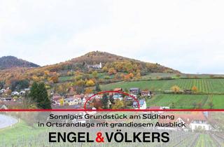 Grundstück zu kaufen in 76829 Leinsweiler, Sonniges Grundstück am Südhang in Ortsrandlage mit grandiosem Ausblick