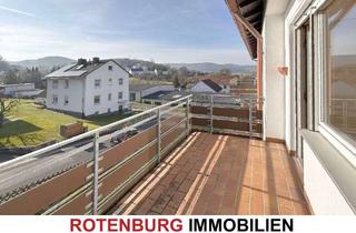 Wohnung kaufen in 36199 Rotenburg, Geräumige 3-Zimmer-Wohnung mit Süd-Balkon stadtnah in Rotenburg