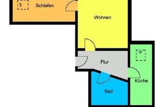 Wohnung mieten in 09599 Freiberg, Heimelige Singlewohnung mit separater Küche im Dachgeschoss!