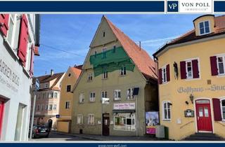 Haus kaufen in 86720 Nördlingen, Nördlingen - Historisches Wohn-und Geschäftshaus in Nördlingen sucht Menschen mit Vision