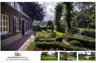 Haus kaufen in 46569 Hünxe, Hünxe / Drevenack - Historischer Charme und luxuriöse Lebensart | Kleines Landgut am Niederrhein