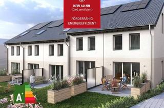 Haus kaufen in 65396 Walluf, Walluf - KfW-40-NH | Nachhaltiges Wohnen in Walluf: Energiesparendes Mittelhaus mit Liebe zum Detail