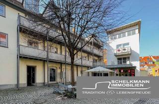 Wohnung kaufen in Marktstraße 34 a, 99084 Altstadt, Entzückende, bezugsbereite Einraumwohnung mit Balkon in der Erfurter Altstadt