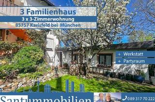 Haus kaufen in 85757 Karlsfeld, Charmantes 3-Familienhaus: Vielseitig, stilvoll, perfekt für Familien oder Investoren!