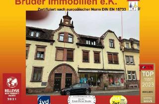 Haus kaufen in 69239 Neckarsteinach, Neckarsteinach: Wohn- Geschäftshaus (2 Whg + 1 Laden), denkmalgesch., keine K-Prov., 50m zum Neckar