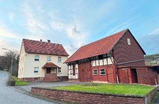 Bauernhaus kaufen in 36166 Haunetal, Haunetal - Bauernhaus mit Scheune, Doppelgarage und Nebengebäuden