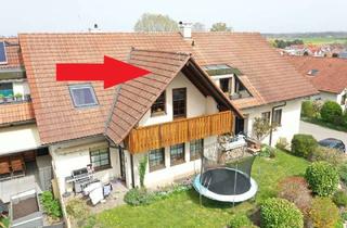 Wohnung kaufen in 88326 Aulendorf, Attraktive 2-Zi.-Dachgeschoss-Wohnung mit großzügigem Balkon in ruhiger Wohnlage - sofort beziehbar!