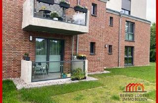 Wohnung kaufen in 23970 Wismar-Süd, Beeindruckende Erdgeschosswohnung mit Terrasse im begehrten Stadtteil Wismar-Süd!