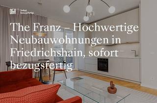 Wohnung kaufen in Franz-Mehring-Platz, 10243 Friedrichshain, Stilvoll möblierte 2-Zimmer-Wohnung mit Balkon in Friedrichshain