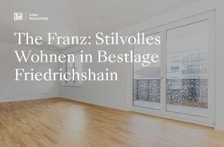 Wohnung kaufen in Franz-Mehring-Platz, 10243 Friedrichshain, Großzügige 4-Zimmer-Wohnung mit 2 Balkonen & 2 Bädern in Friedrichshain