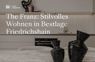 Wohnung kaufen in Franz-Mehring-Platz, 10243 Friedrichshain, The Franz: 4 Zimmer, 2 Balkone, 2 Bäder – urbanes Familienwohnen
