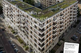 Wohnung kaufen in Franz-Mehring-Platz, 10243 Friedrichshain, Moderne 4-Zimmer-Wohnung mit zwei Balkonen - Provisionsfrei