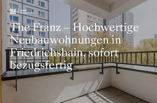 Wohnung kaufen in Franz-Mehring-Platz, 10243 Friedrichshain, 4-Zimmer-Wohnung mit 2 Balkonen & 2 Bädern – bezugsfertig