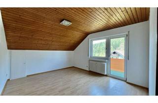 Wohnung mieten in 72275 Alpirsbach, 2-Zimmer-Dachgeschosswohnung mit Balkon in Alpirsbach zu vermieten!