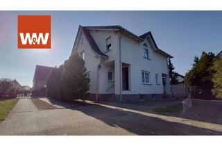 Haus kaufen in 04924 Bad Liebenwerda, gepflegtes Eigenheim in sonniger Lage, mit Nebenhaus und zwei Garagen