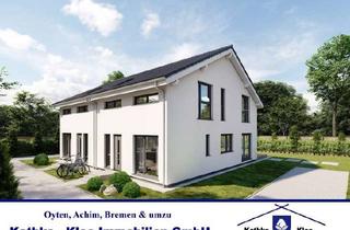 Haus kaufen in 28876 Oyten, -PROVISIONSFREI- Energiesparhaus mit Erdwärme und perfekter Dämmung zentral in Oyten