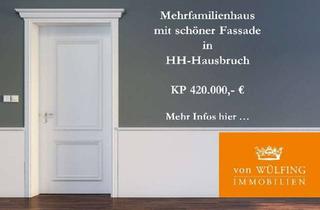Anlageobjekt in 21147 Hausbruch, Mehrfamilienhaus mit schöner Fassade in Hamburg-Hausbruch...