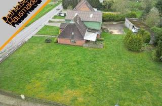 Grundstück zu kaufen in 25770 Hemmingstedt, Baugrundstück mit Altbestand in ruhiger Lage im Nahbereich von Heide, Kreis Dithmarschen
