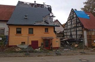Haus kaufen in 72532 Gomadingen, BIETERVERFAHREN!!! Prima Haus/Grundstück für Neubebauung nach Brandschaden