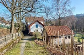 Wohnung kaufen in 36129 Gersfeld, Gersfeld - Wunderbares altes Forsthaus mit eigenem kleinen Weinberg in Gersfeld - Gichenbach