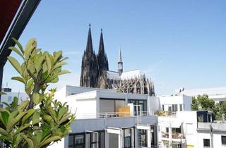 Penthouse kaufen in 50667 Köln, Köln - Köln-Dom: Große Penthouse-Maisonette mit Dachterrasse, Balkon, Stellplatz und: Domblick!!