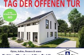 Haus kaufen in 28876 Oyten, Oyten - -PROVISIONSFREI- Energiesparhaus mit Erdwärme und perfekter Dämmung zentral in Oyten