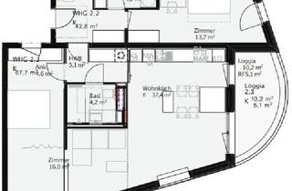 Wohnung kaufen in 70192 Stuttgart, Stuttgart - 3-5 Zimmerwohnung in Neubaugebiet am Killesberg Stuttgart