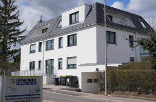 Wohnung kaufen in 75428 Illingen, Illingen - 3-Raum-DG-Wohnung mit Balkon und Einbauküche in Illingen