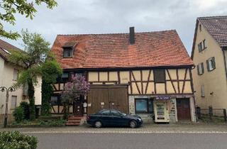 Haus kaufen in 97996 Niederstetten, Niederstetten - Haus mit großer Scheune, Garage und Separaten Wohnung