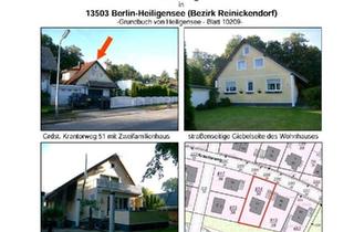 Einfamilienhaus kaufen in 13503 Berlin, Berlin - Einfamilienhaus mit Einliegerwohnung in Berlin, Krantorweg 51
