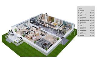 Wohnung kaufen in 06420 Könnern, Erstbezug: Erdgeschosstraum mit Privatgarten
