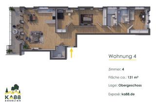 Wohnung kaufen in Konrad-Adenauer-Straße 88, 53343 Wachtberg, Tauchen Sie ein in Luxus und Eleganz ERSTBEZUG in großzügiger 4-Zi. Wg im LUXUS-DOMIZIL „KA88“