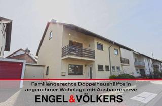 Doppelhaushälfte kaufen in 76887 Bad Bergzabern, Familiengerechte Doppelhaushälfte in angenehmer Wohnlage mit Ausbaureserve