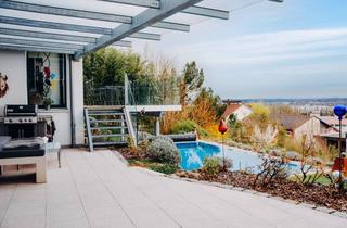 Villa kaufen in 84543 Winhöring, Modern und luxuriös! Architektenvilla der Extraklasse mit Pool und Panoramablick