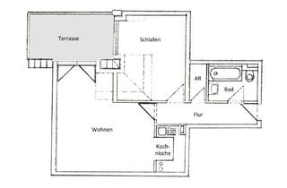 Wohnung kaufen in Hans-Vogel-Str. 134, 90765 Poppenreuth, Fürth-Poppenreuth: Schöne 2-Zimmer-Wohnung mit Dachterrasse und Duplex-Stellplatz