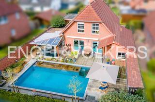 Einfamilienhaus kaufen in 27308 Kirchlinteln, Exklusives Einfamilienhaus mit Pool und Wellness-Oase in ruhiger Lage von Kirchlinteln