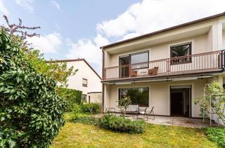 Haus kaufen in 85609 Aschheim, Renovierungsbedürftige DHH mit Westgarten in ruhiger Lage (Geothermie)