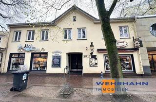 Anlageobjekt in Hagener Allee, 22926 Ahrensburg, Courtagefrei: Mitten im Stadtzentrum - zwei Gewerbe-Einheiten und eine großzügige Wohnung