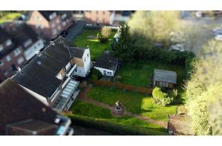 Grundstück zu kaufen in 48429 Rheine, *1.222 m² großes Baugrundstück*Nähe Stadtpark RheineTeilb. bebaut mit zwei älteren Häusern