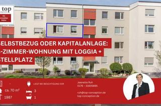 Wohnung kaufen in Geschwister-Scholl-Straße 29, 40789 Monheim, Selbstbezug oder Kapitalanlage: 3-Zimmer-Wohnung mit Loggia + Stellplatz *provisionsfrei