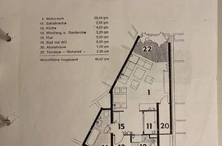 Wohnung kaufen in Ossietzkyring 32, 30457 Mühlenberg, 1-Zimmer-Appartement mit Balkon und Schwimmbad