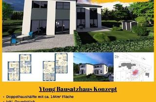 Doppelhaushälfte kaufen in 66839 Schmelz, Schmelz - Neubau Doppelhaushälfte inkl. Grundstück Schlüsselfertig als Ytong Bausatzhaus