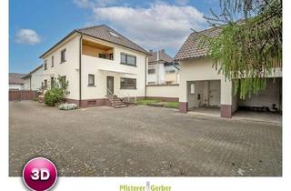 Haus kaufen in 76689 Karlsdorf-Neuthard, Karlsdorf-Neuthard - Zweifamilienhaus auf großem Grundstück mit weiterer Bebauungsmöglichkeit