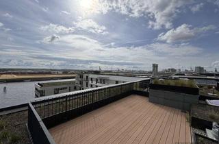Penthouse mieten in 20457 HafenCity, Loftartiges Penthouse: genießen Sie die ersten Sonnenstrahlen auf Ihrer eigenen Dachterrasse mit Elb