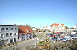 Wohnung mieten in Markt 17, 18528 Bergen auf Rügen, Über den Dächern von Bergen! Großzügige 1-Zimmer-Wohnung direkt auf dem Markt!