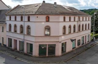 Haus kaufen in 08606 Oelsnitz, historisches Denkmalobjekt im Herzen vom Oelsnitz/Vogtland mit Ladenlokal